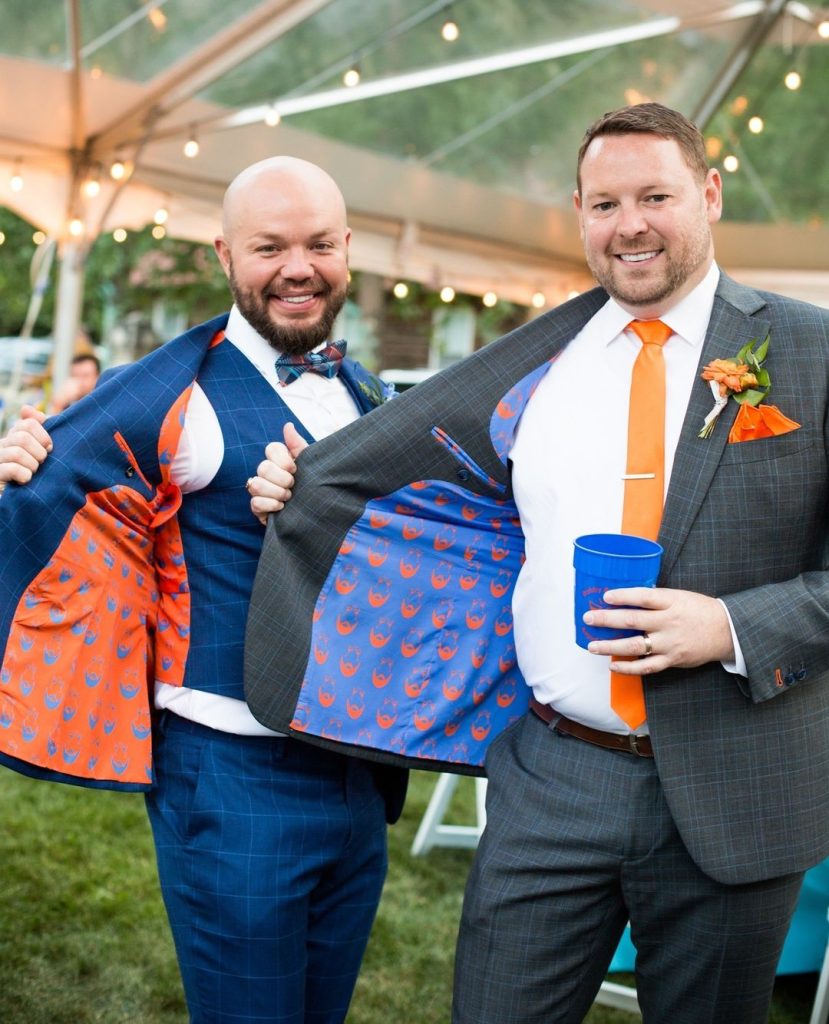 Custom Suit Liner – Groomsmen Package