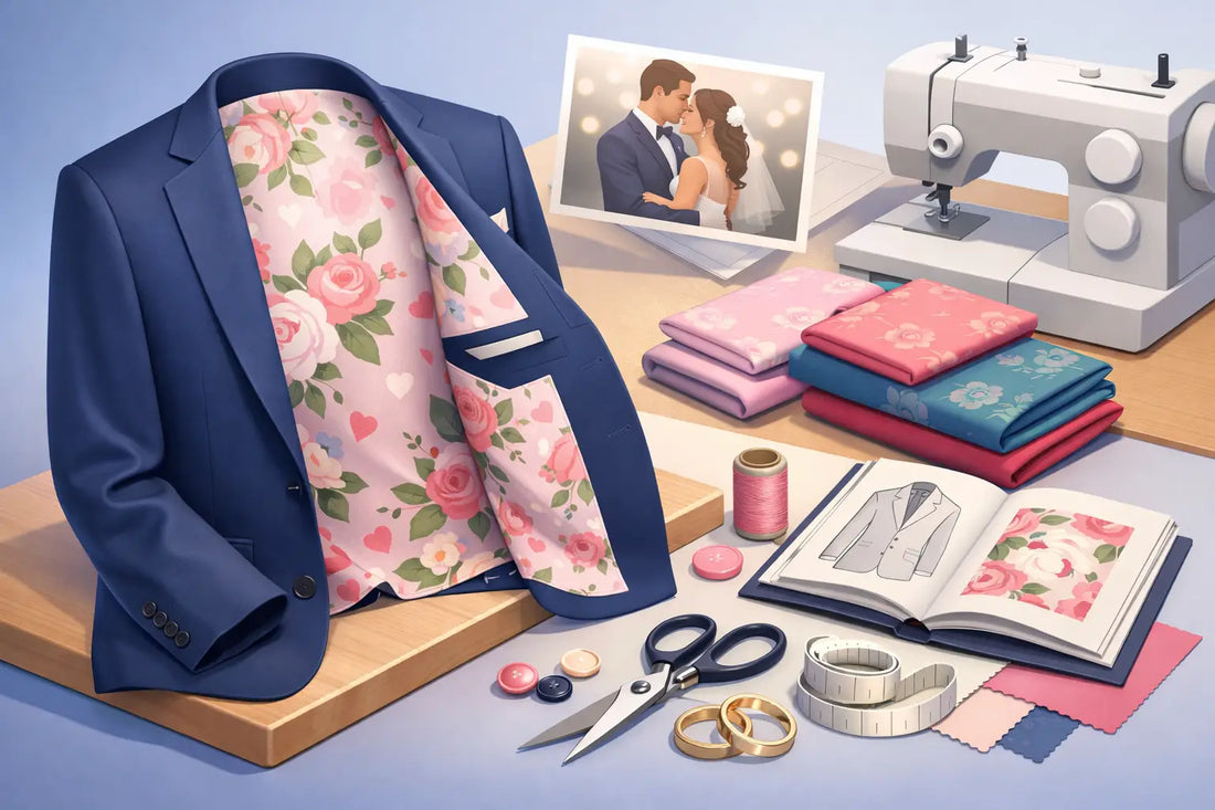How to Create Wedding Jacket Lining