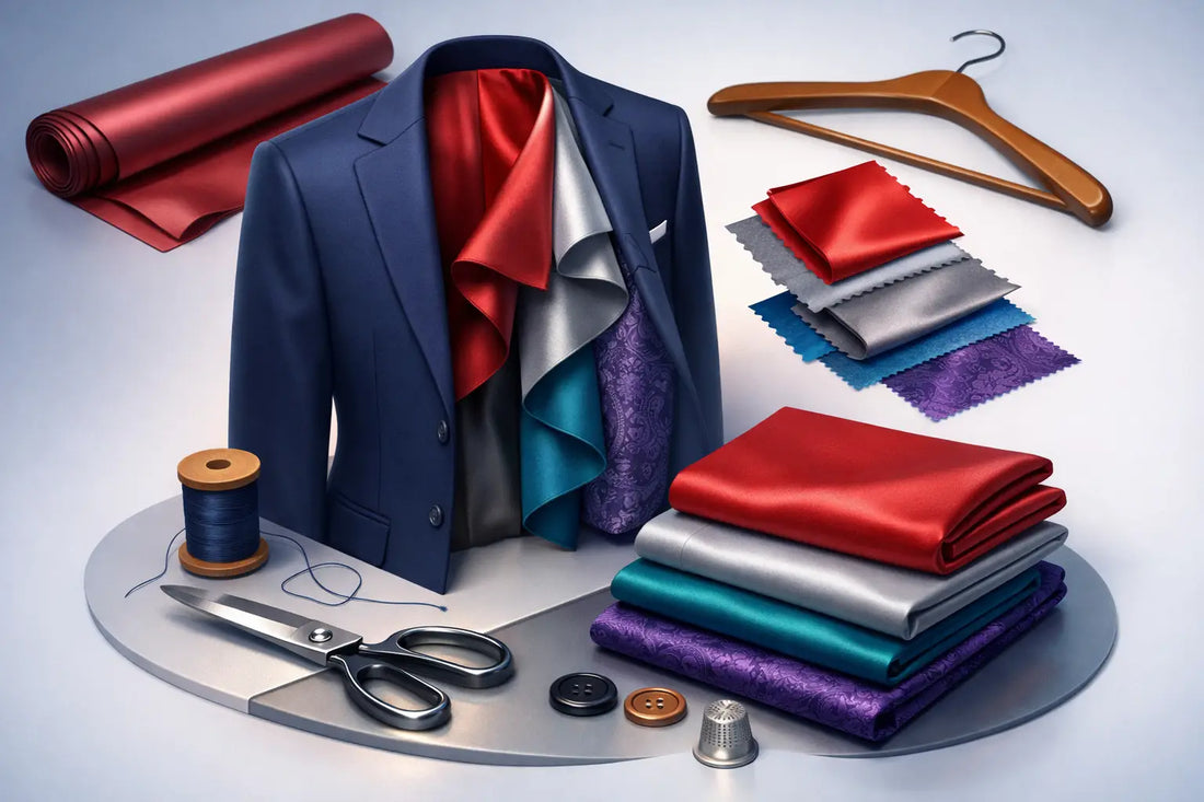 Best Suit Lining Fabrics Explained