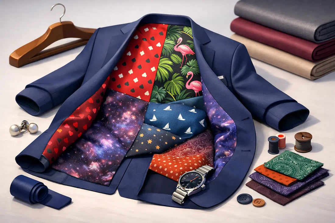 Best Suit Lining Patterns for a Personal Touch