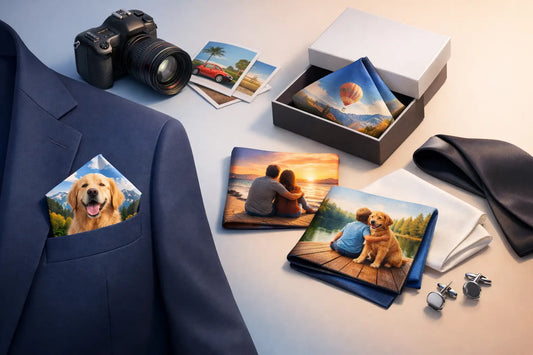 Custom Pocket Square From Photo Ideas