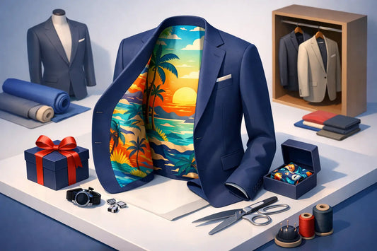 Why a Custom Suit Lining Gift Stands Out