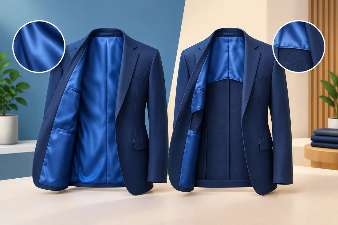 Full Lining Versus Half Lining for Your Suit