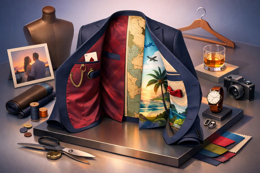 Personalized Suit Jacket Interior Ideas
