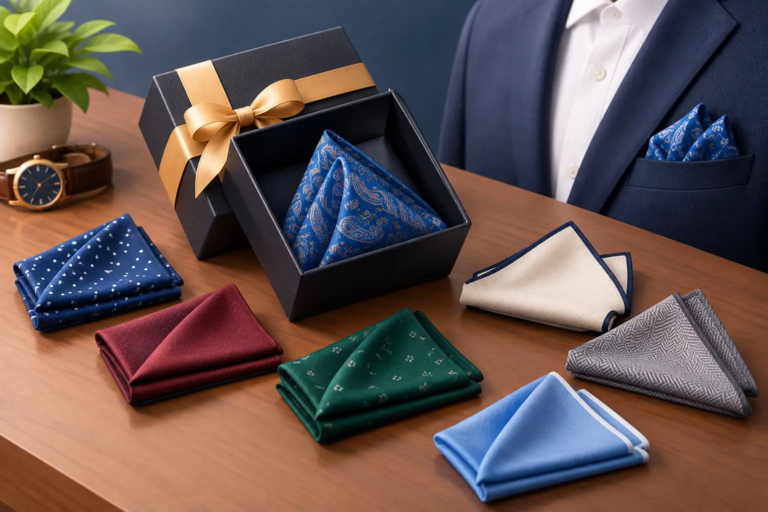 10 Best Personalized Pocket Square Gifts for Him