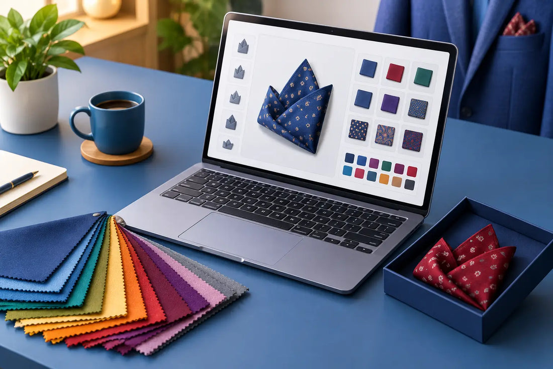 How to Order Custom Pocket Squares Online