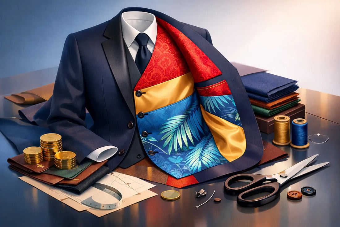Custom Suit Lining Cost: What You’re Paying For