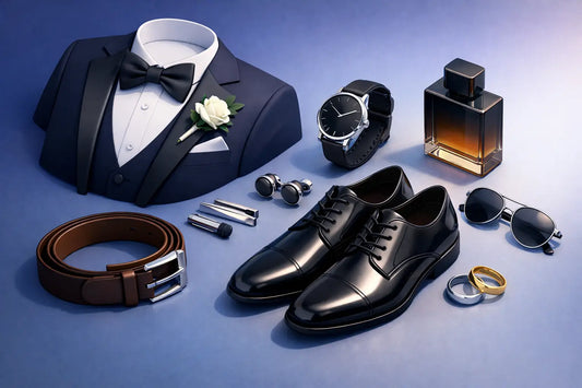 Groom Suit Accessories That Make the Look Personal