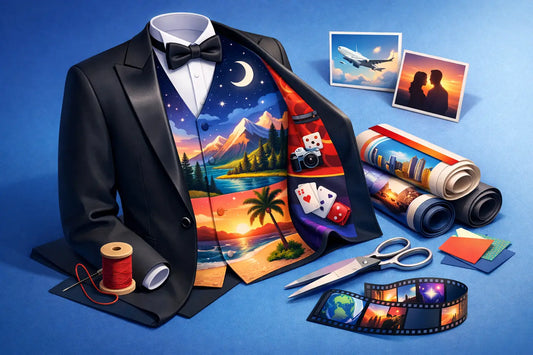 Custom Tuxedo Lining That Tells Your Story