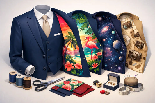 Wedding Suit Lining Makeover Example Ideas