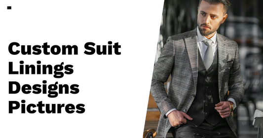 Unique Suit Linings: Custom Designs with Real Pictures