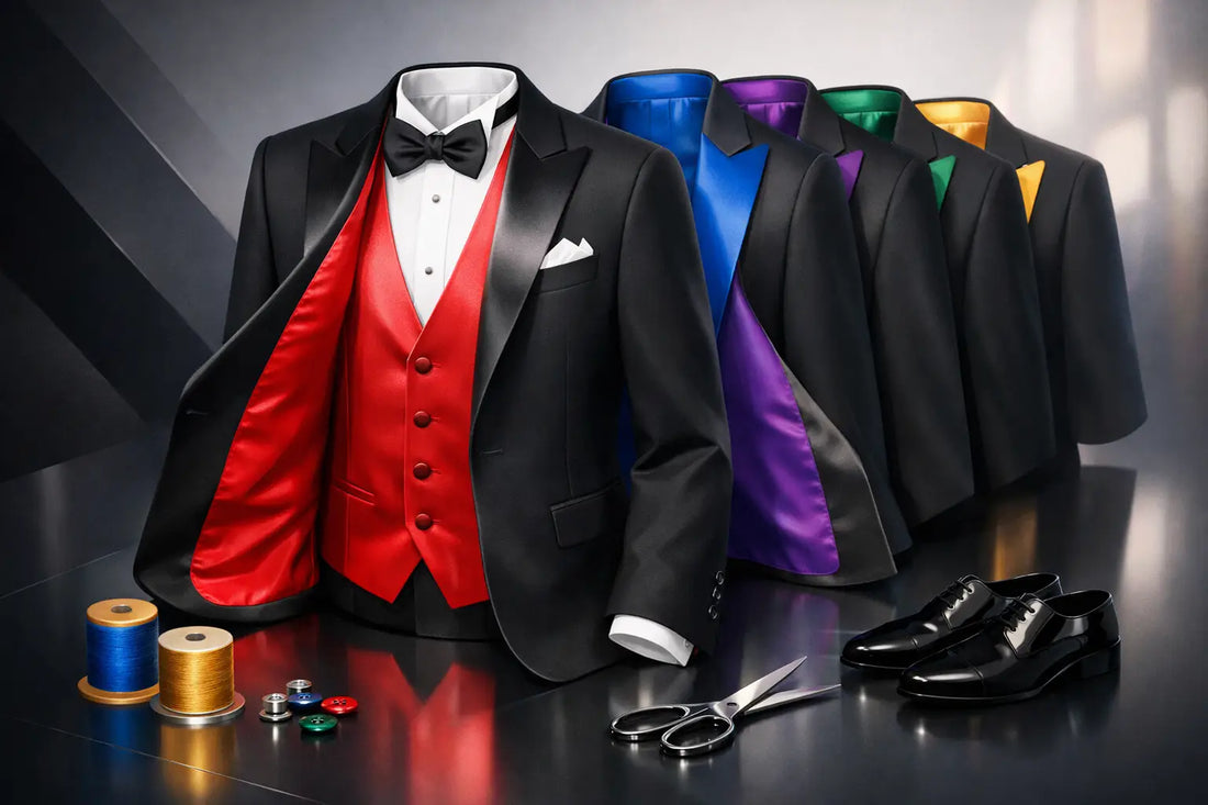 Best Lining Colors for Tuxedos That Stand Out