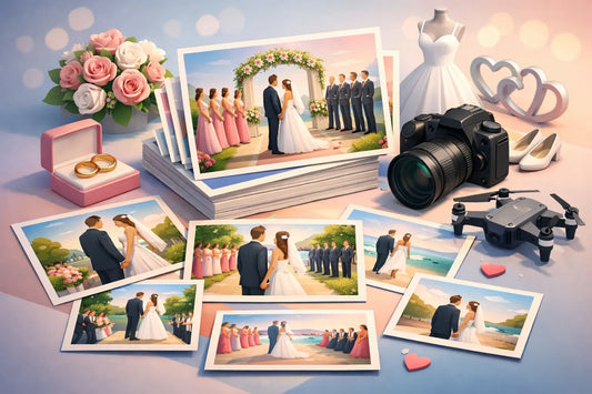 12 Wedding Photo Lining Examples to Steal