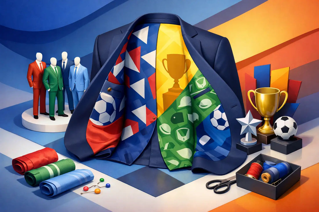 Branded Suit Lining for Teams That Stand Out